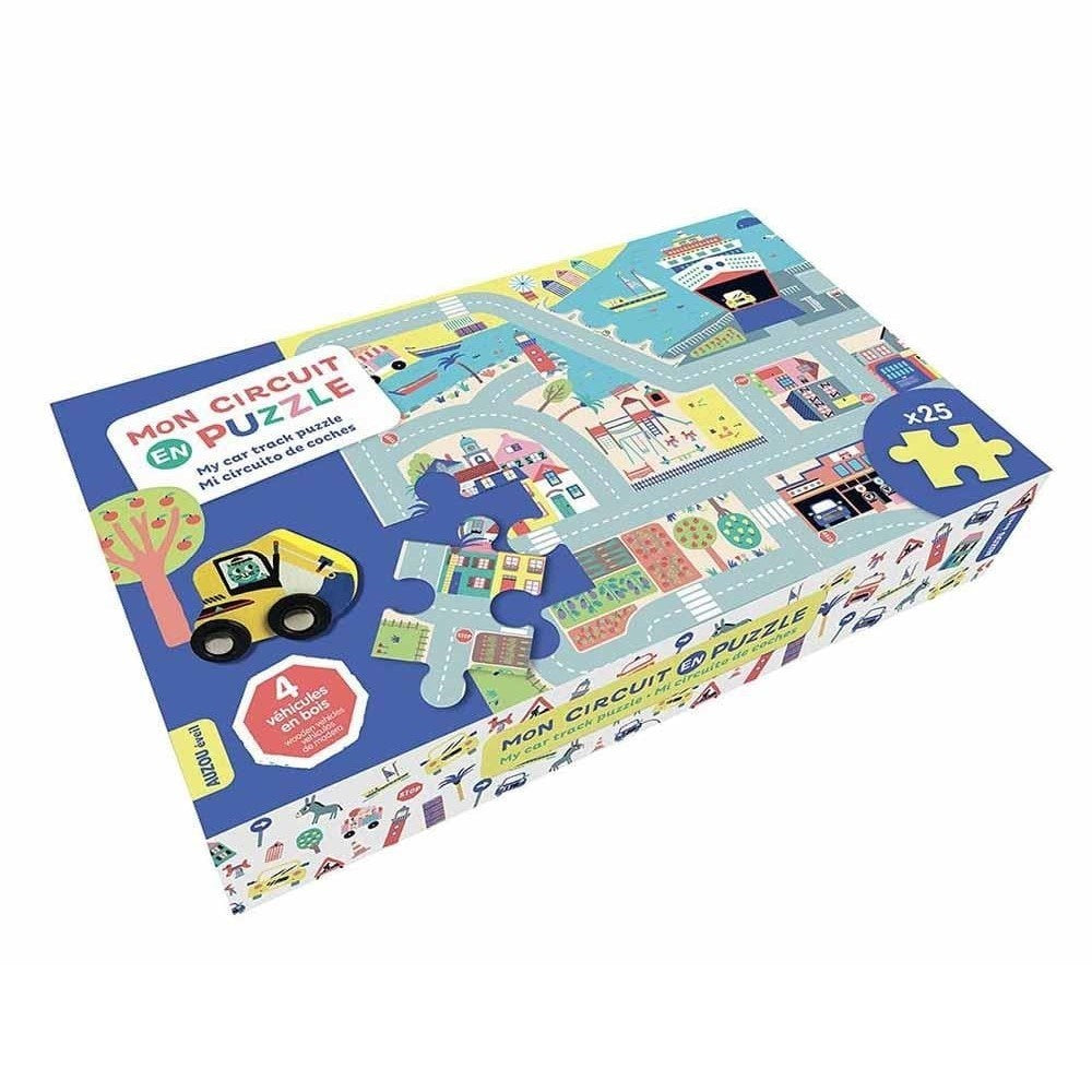 Auzou Toys Araba Yolu Yapbozum STD