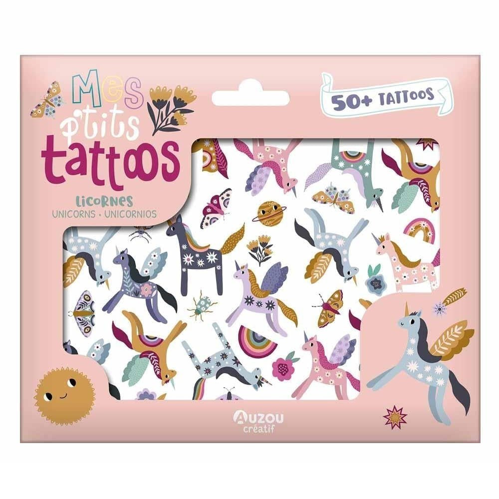 Auzou Toys Benim Küçük Dövmelerim - Unicorn STD
