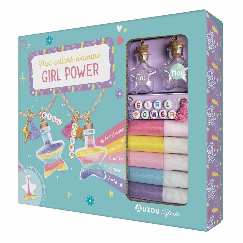 Auzou Toys Kız Gücü Kişiye Özel Arkadaşlık Kolyesi Tasarlayın STD
