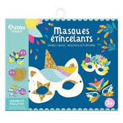 Auzou Toys Küçük Sanatçının Etkinlik Seti -Parıltılı Maskeler STD