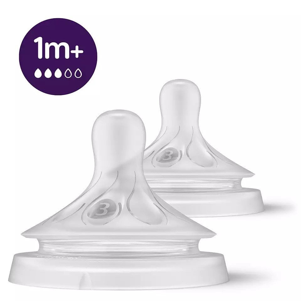 Avent Natural Response 2'li Biberon Emziği 3 No +1 Ay STD