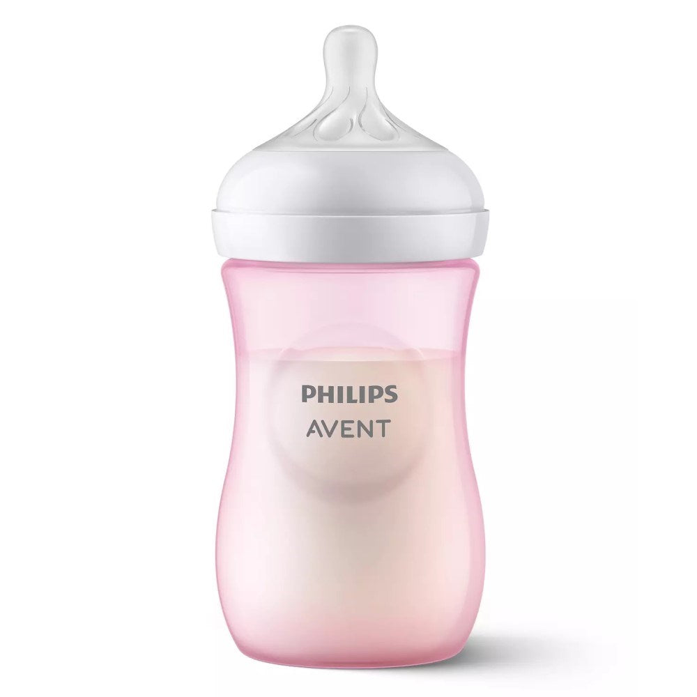 Avent Natural Response PP Biberon 260 ml 1+ Ay Pembe STD