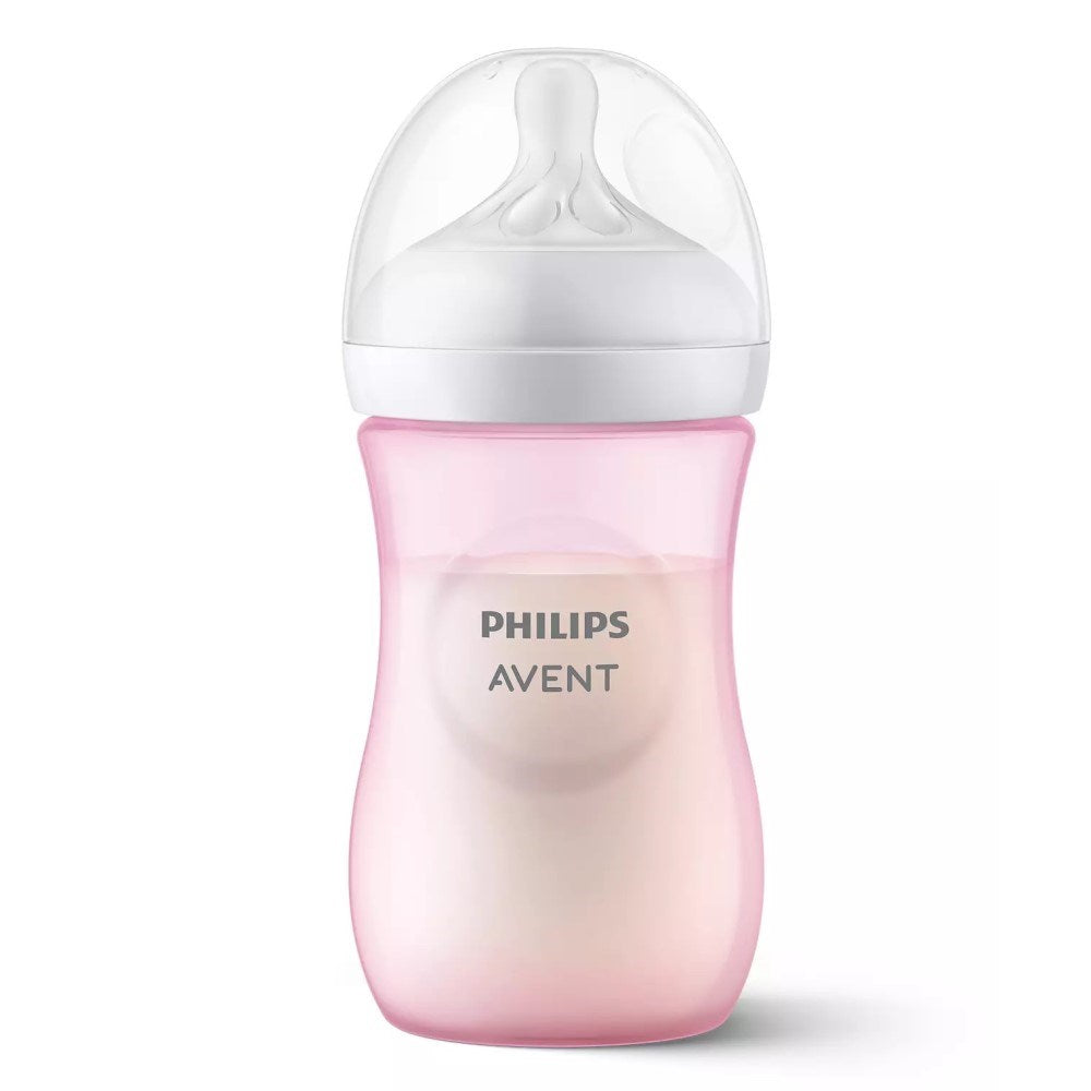 Avent Natural Response PP Biberon 260 ml 1+ Ay Pembe STD