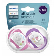 Avent Ultra Air 2'li Emzik 6-18 Ay Kız STD