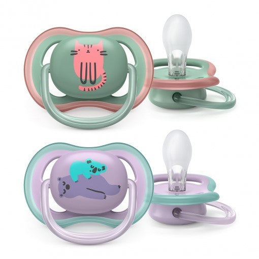 Avent Ultra Air 2'li Emzik 6-18 Ay Kız STD