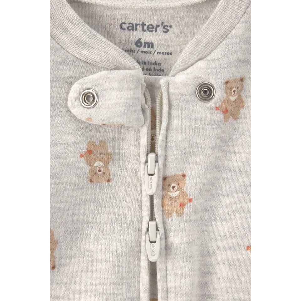 Carter's Erkek Bebek Tulum Gri