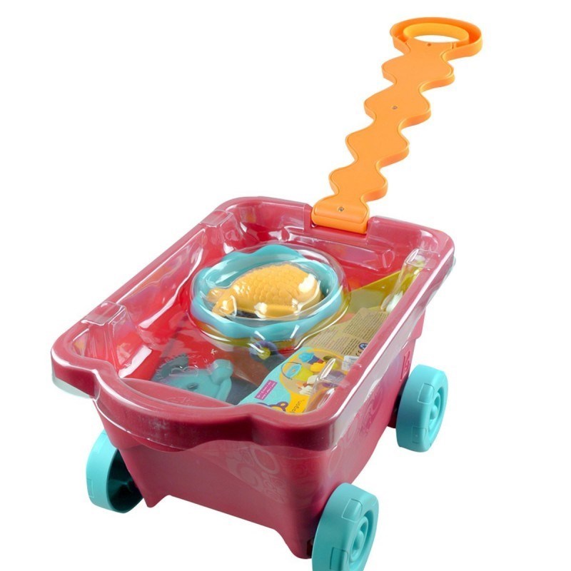 B Toys Kırmızı Plaj Vagonu STD