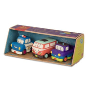 B Toys 3'lü Mini Çek Bırak Araba Seti
