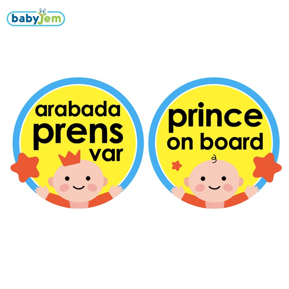 Baby Jem Arabada Bebek Var Mavi