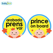 Baby Jem Arabada Bebek Var Mavi