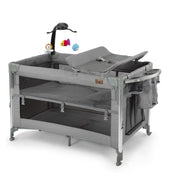 Baby2Go Luna Otomatik Anne Yanı Beşik 70x110 cm - Gri