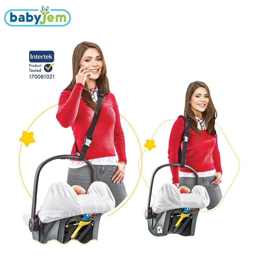 BabyJem Ana Kucağı Taşıma Askısı Siyah STD