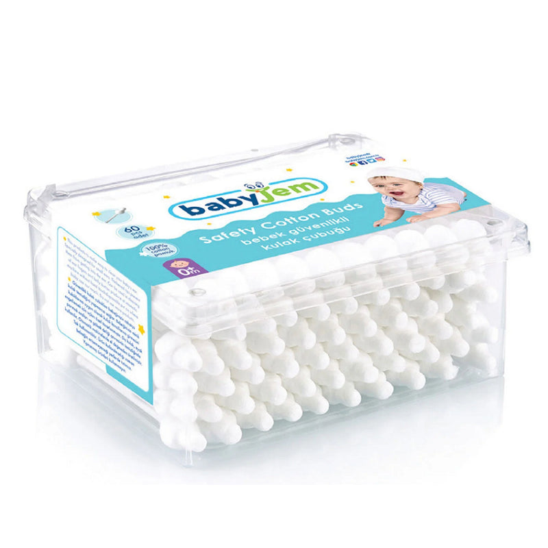 BabyJem Bebek Kulak Çubuğu 60 Adet STD