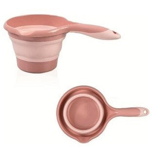 BabyJem Katlanabilir Banyo Maşrapası Somon