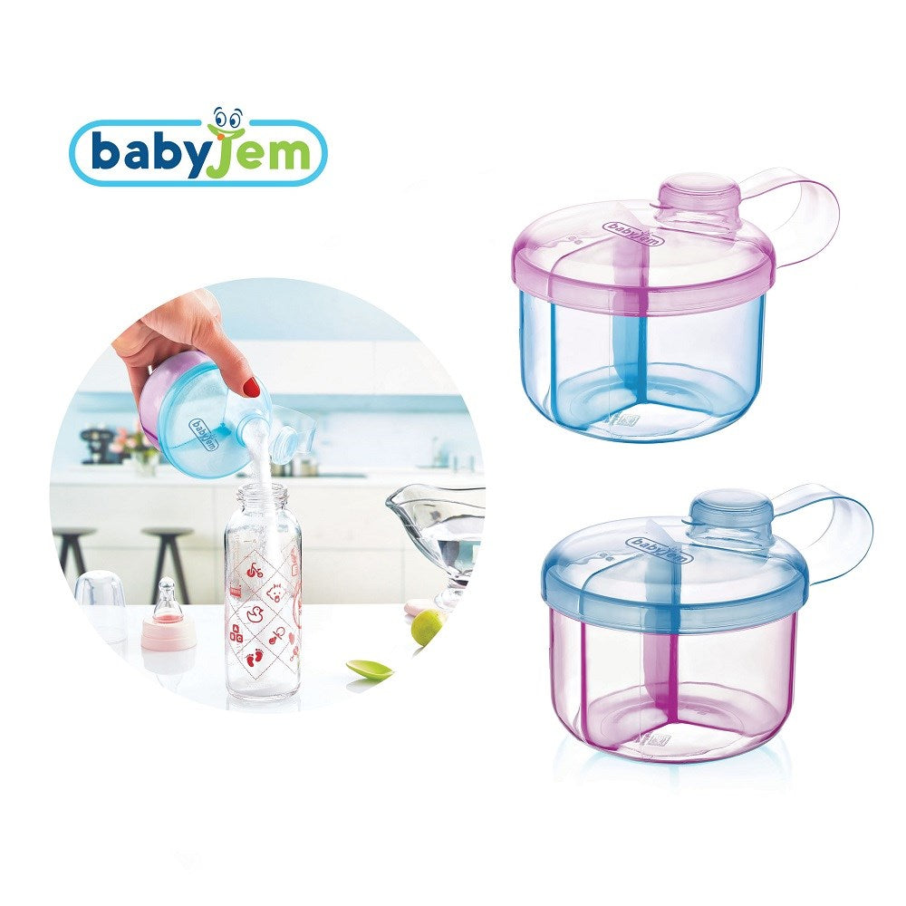 BabyJem Toz Mama Saklama Kabı Pembe STD