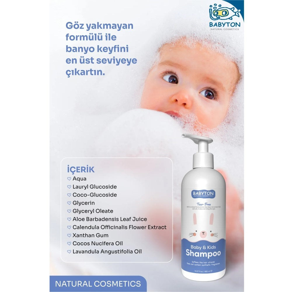 Babyton Baby annd Kids Shampoo 400 ml
