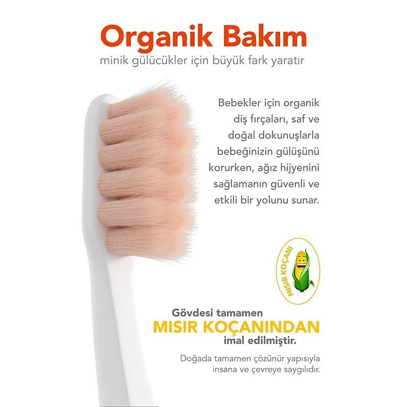 Babyton Bio Diş Fırçası Yengeç STD