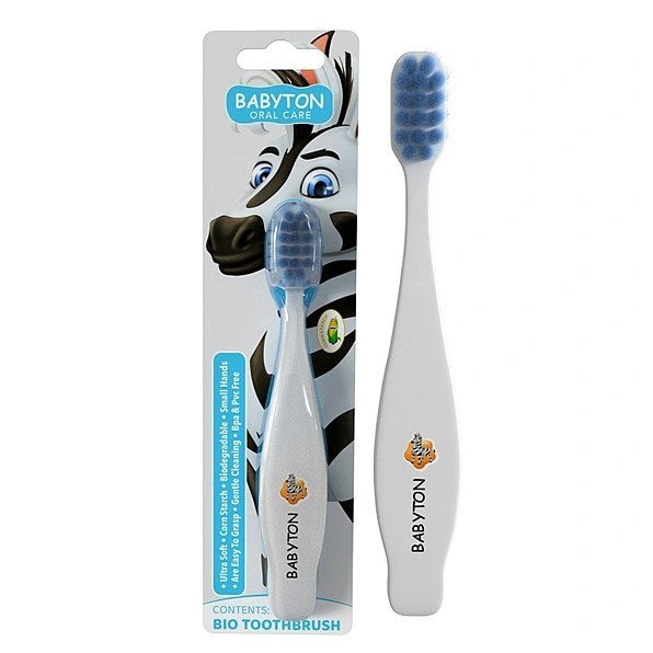 Babyton Bio Diş Fırçası Zebra STD