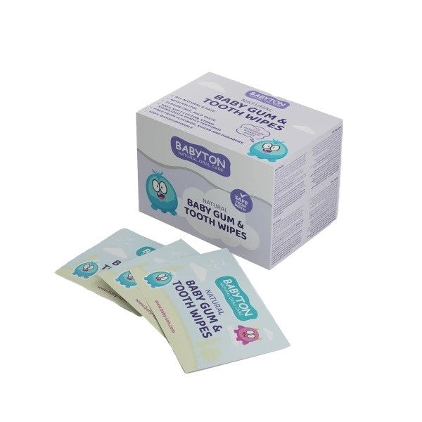 Babyton Doğal Bebek Diş Temizleme Mendilleri STD