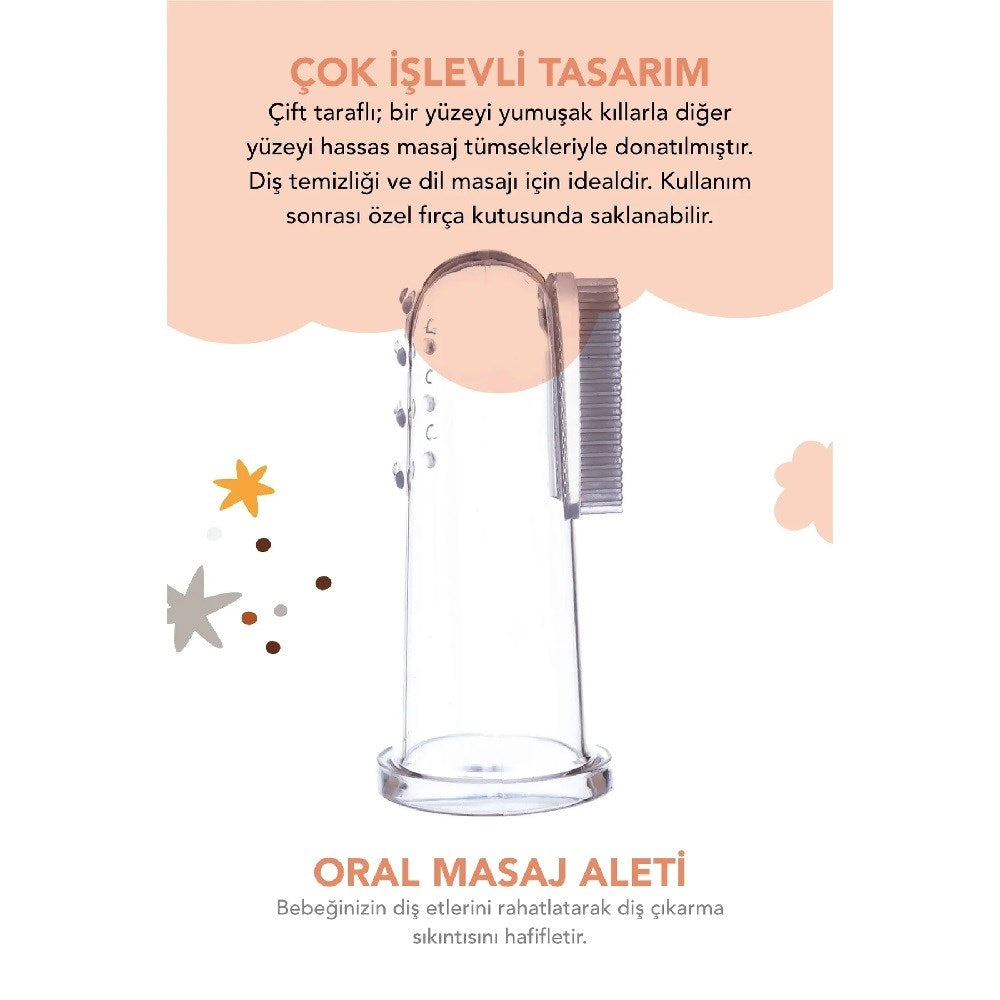 Babyton Silikon Parmak Diş Fırçası STD