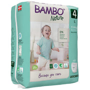 Bambo Nature No : 4 Alıştırma Külodu 7-14 kg (20 adet) STD