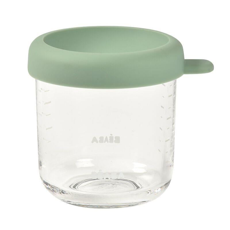 Beaba Bebek Cam Mama Saklama Kavanozu 250 Ml, Sage Green