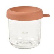 Beaba Bebek Cam Mama Saklama Kavanozu 250 Ml, Terracotta