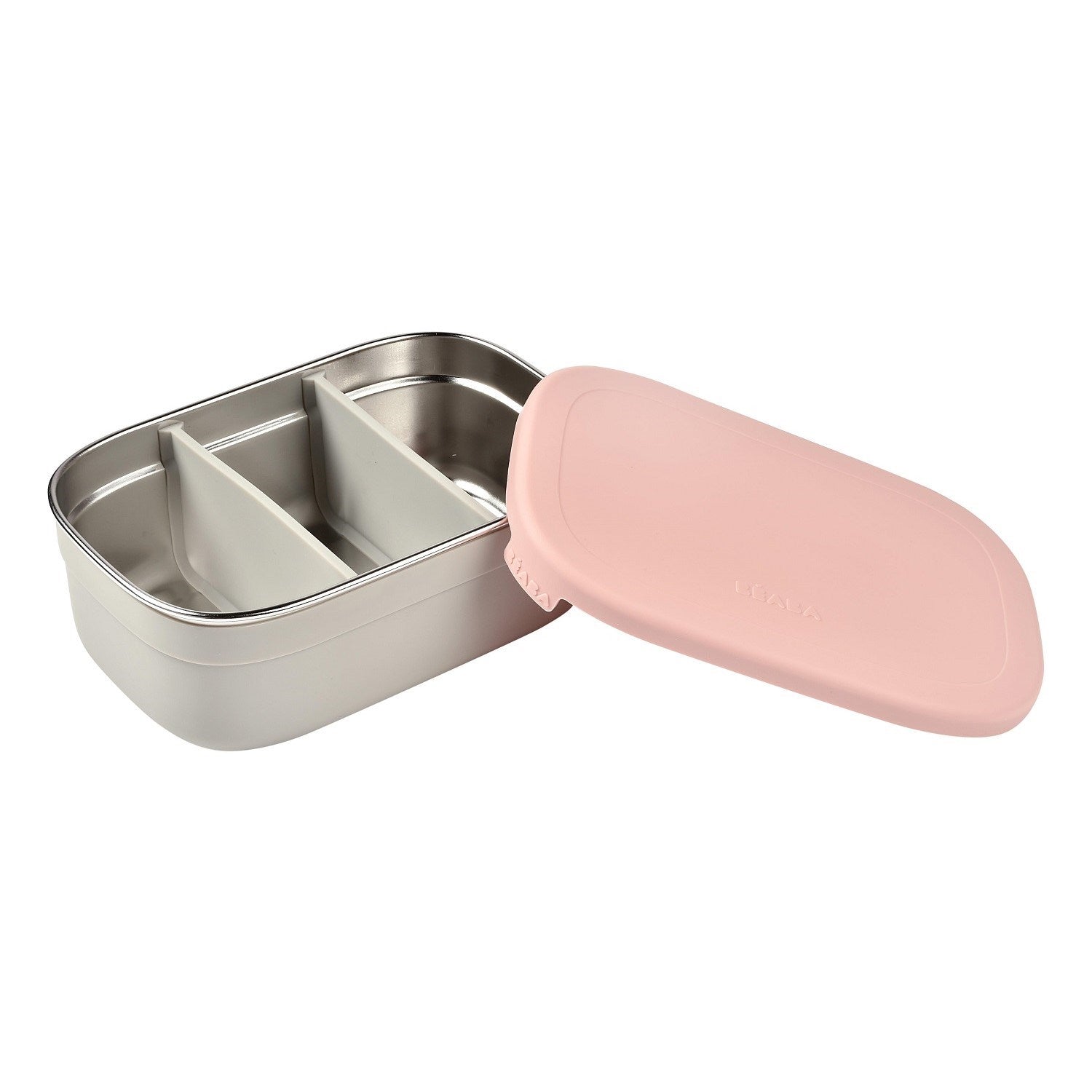 Beaba Çelik Saklama Kabı, Powder Pink
