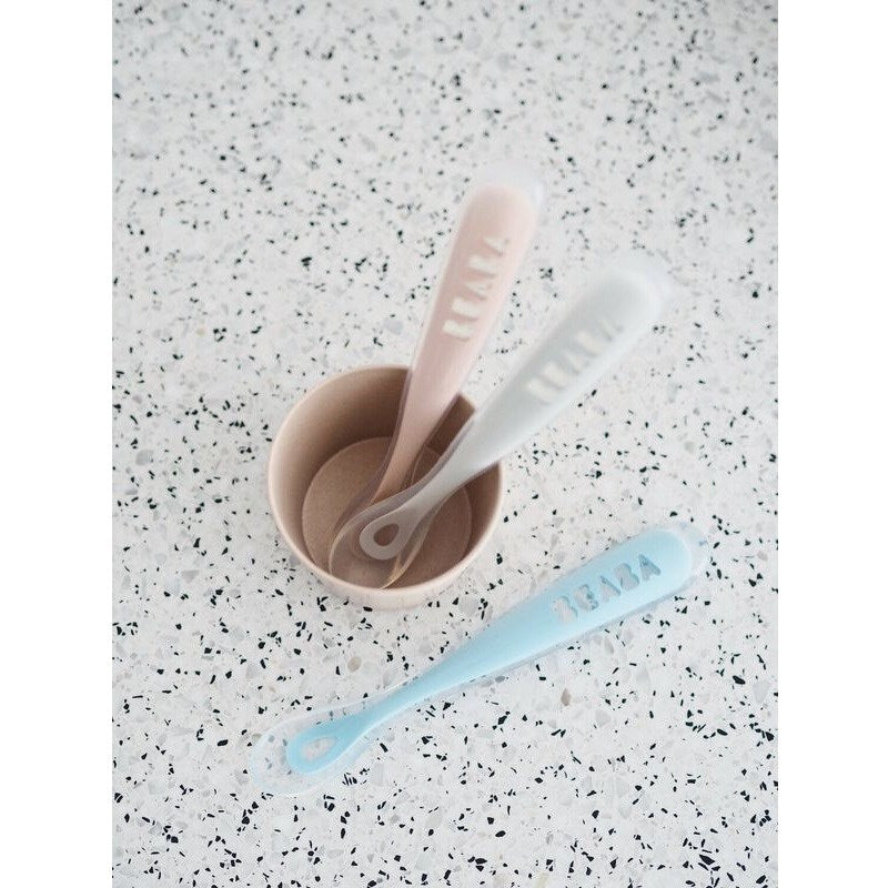 Beaba Ergonomic Silikon Kaşık Light Mist