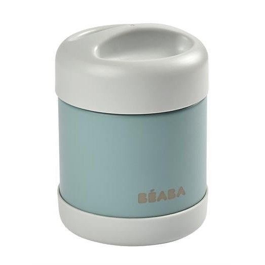 Beaba Paslanmaz Çelik Yiyecek Termosu (Light Mist/Eucalyptus Green)