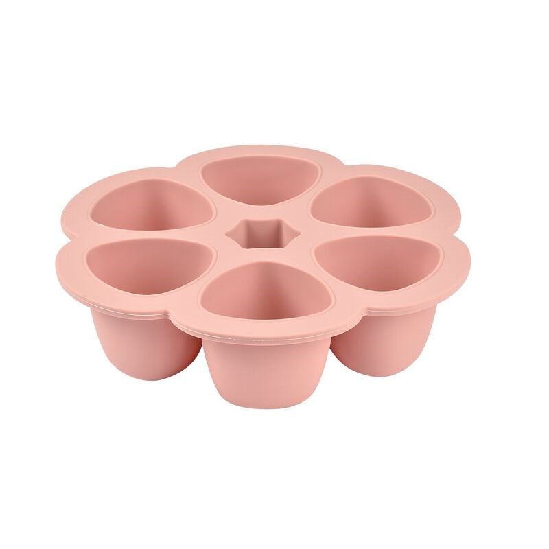 Beaba Silikon 6Lı Sıcak & Soğuk Saklama Kabı Old Pink 6 X 90 Ml