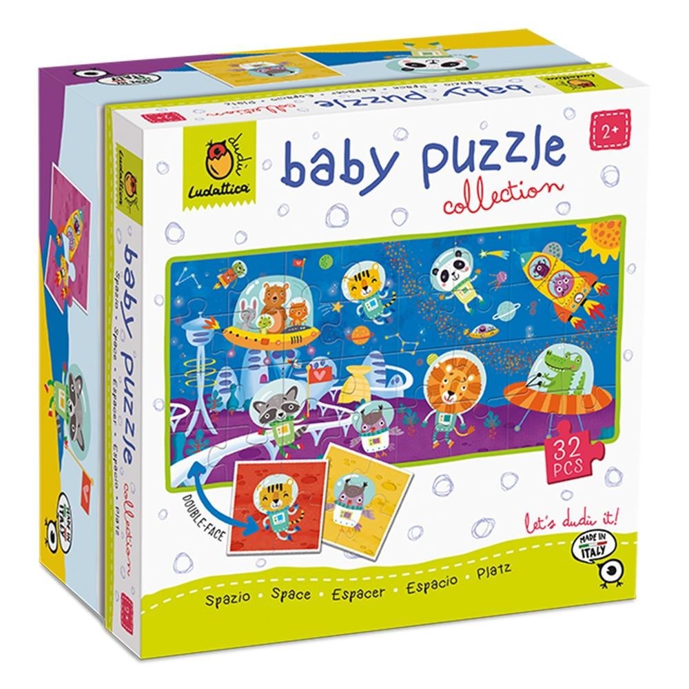 Bebekler için Puzzle - Uzay