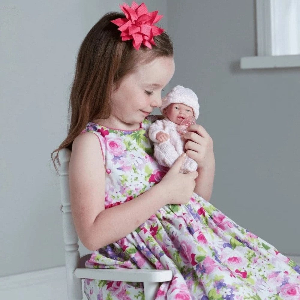 Berenguer Gerçekçi Yenidoğan Oyuncak Mini Kız Bebek 24 cm - Pembe - Görsel 5