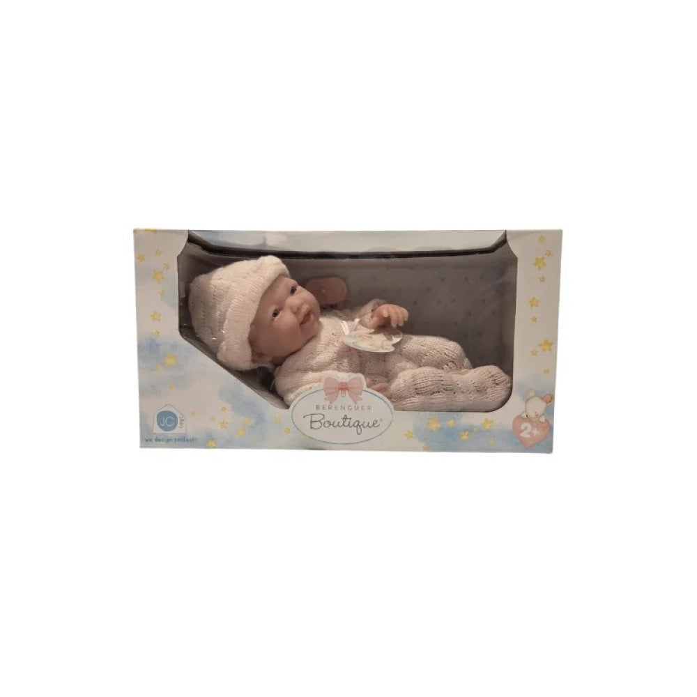 Berenguer Gerçekçi Yenidoğan Oyuncak Mini Kız Bebek 24 cm - Pembe - Görsel 6