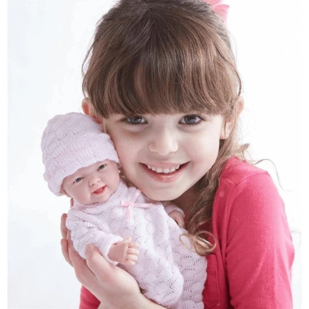 Berenguer Gerçekçi Yenidoğan Oyuncak Mini Kız Bebek 24 cm - Pembe - Görsel 4