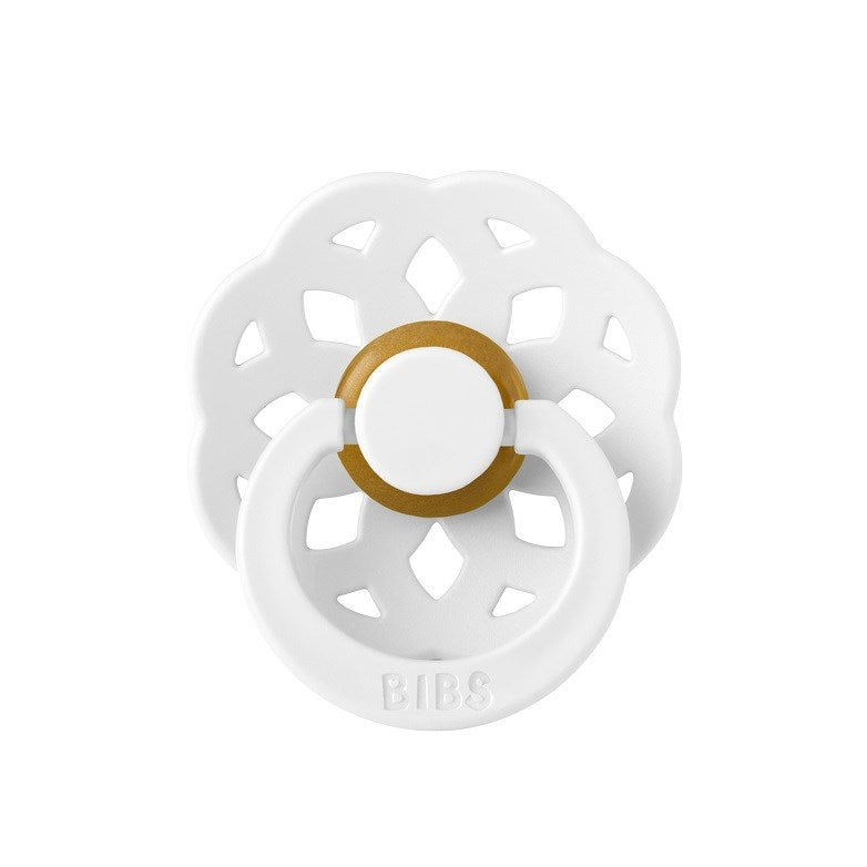 Bibs Boheme Kauçuk Emzik White 0-6 Ay Beyaz