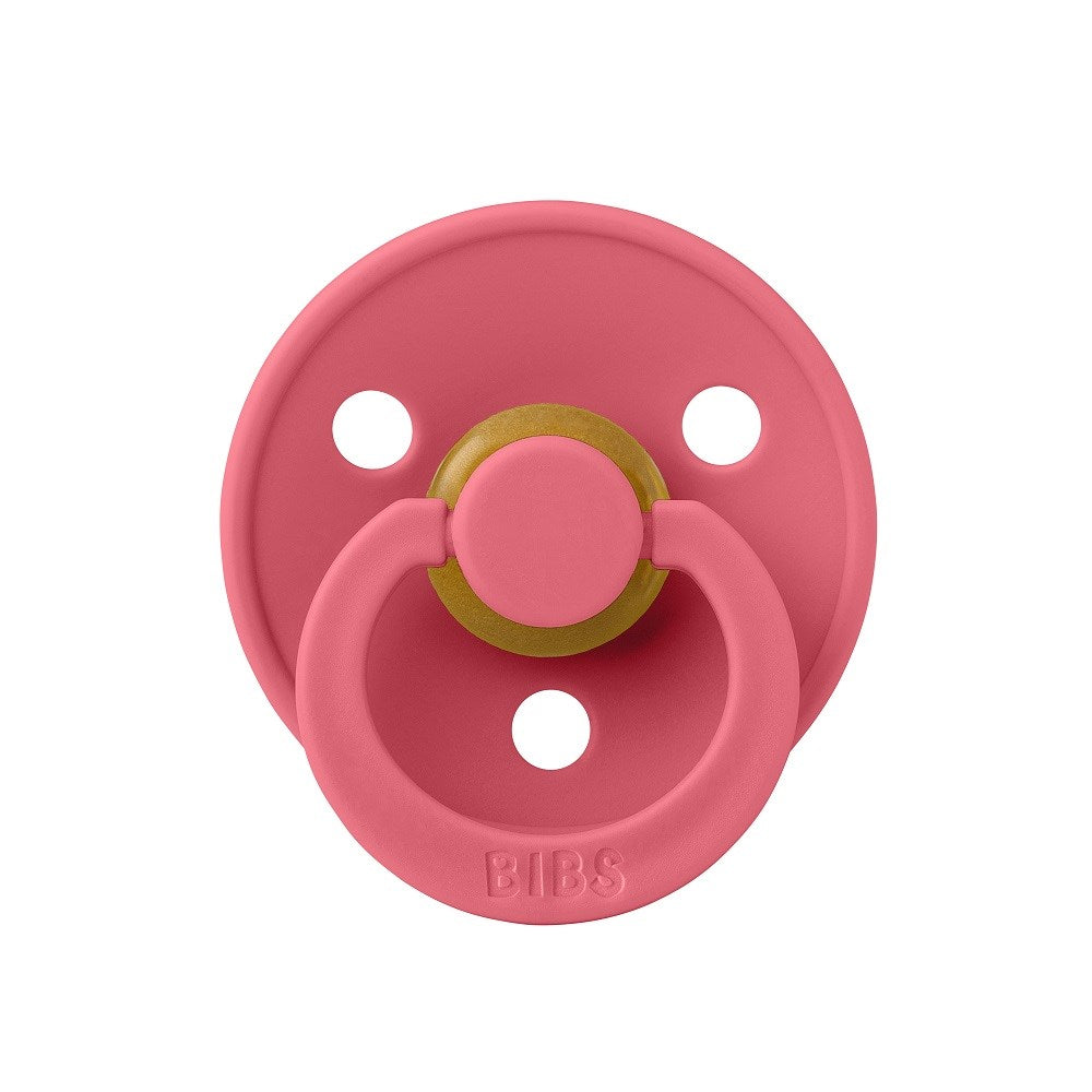 Bibs Colour Anatomik Damaklı Emzik Coral 6+ Ay Pembe