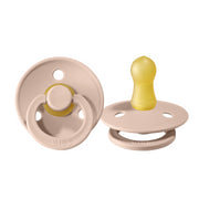 Bibs Colour Bebek Doğal Kauçuk Emzik Blush 0-6 Ay Pembe