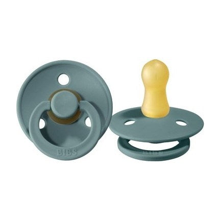 Bibs Colour Bebek Doğal Kauçuk Emzik Island Sea 0-6 Ay Mavi