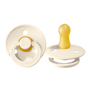 Bibs Colour Bebek Doğal Kauçuk Emzik Ivory 18+ Ay Beyaz