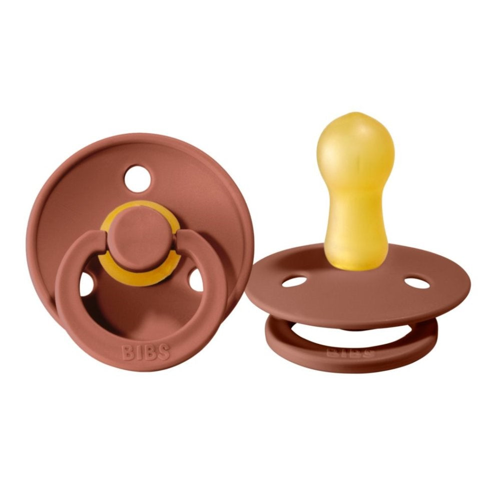 Bibs Colour Bebek Doğal Kauçuk Emzik Woodchuck 6-18 Ay Kahverengi