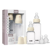 Bibs İkili Silikon Biberon Seti Ivory 150 ml - 270  ml Ekru