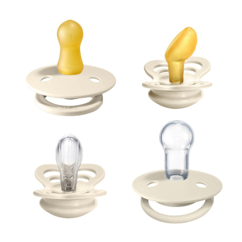 Bibs Try-It Emzik Hediye Seti Ivory 0 Ay+