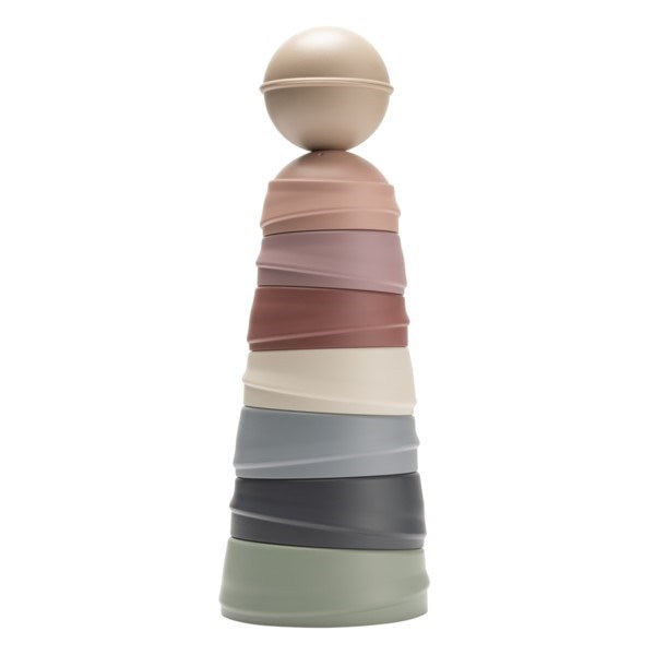 Bibs Wobbly Tower Oyun Kulesi Pastel Rainbow STD