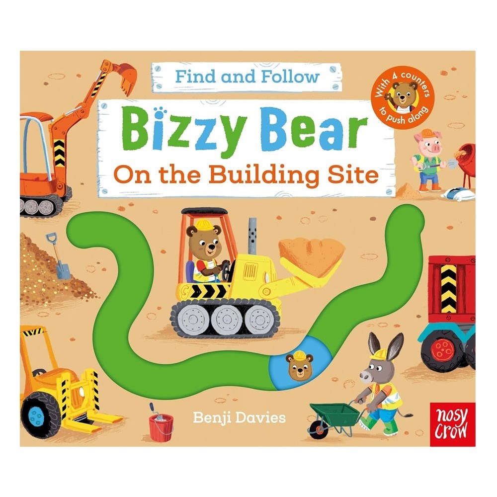 Bizzy Bear - Find and Follow On the Building Site