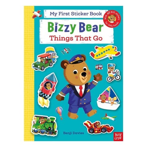 Bizzy Bear - My First Sticker Book Things That Go
