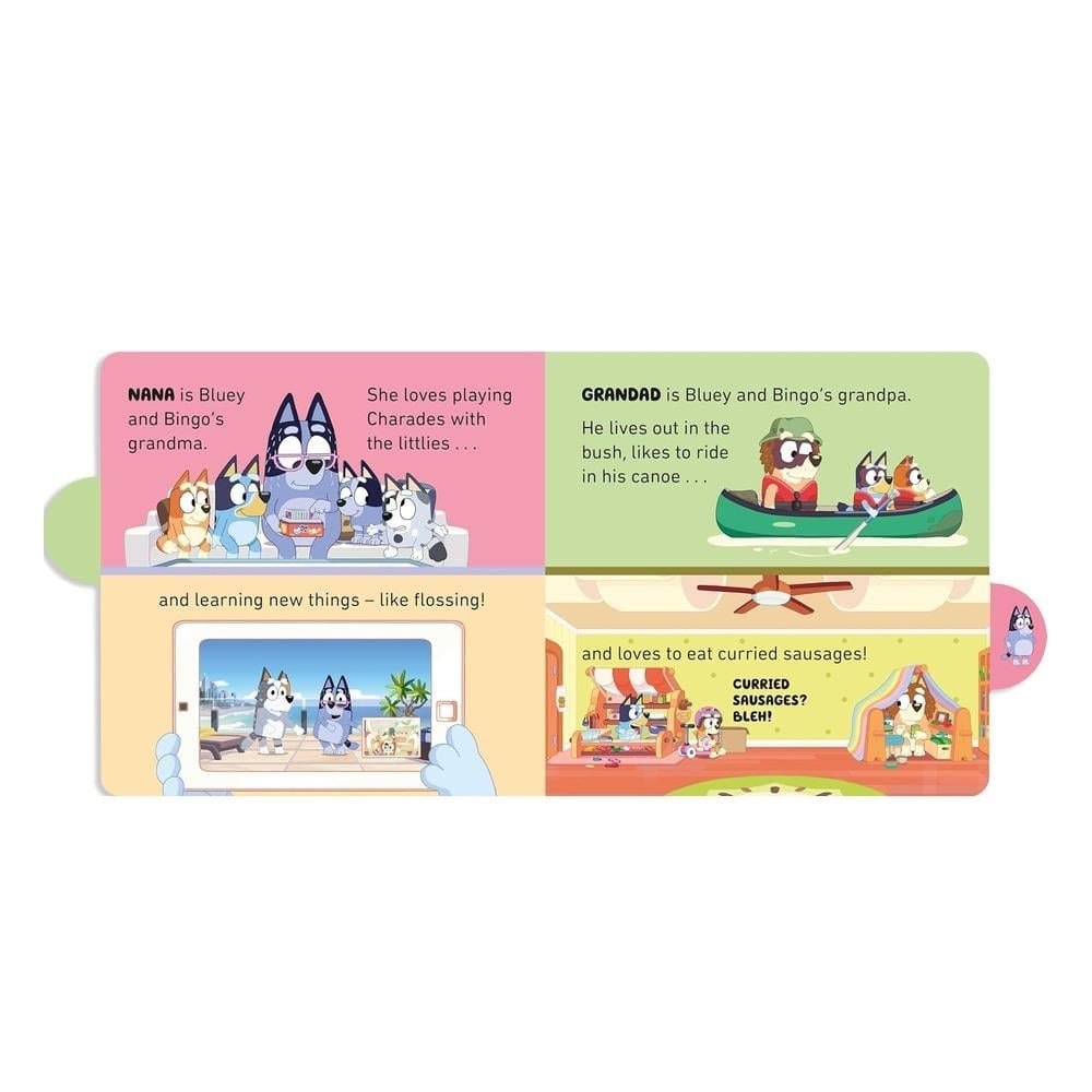 Ladybird Bluey - Meet Blueys Family - Tabbed Board Book - Kitap - Görsel 2