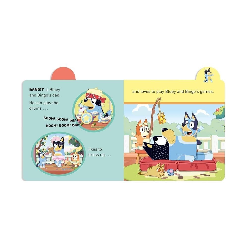 Ladybird Bluey - Meet Blueys Family - Tabbed Board Book - Kitap - Görsel 3