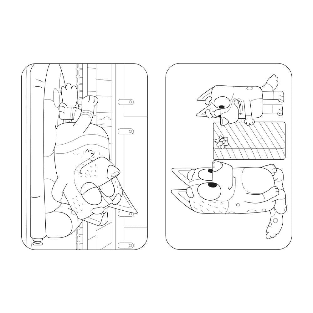 Bluey - Merry Christmas Colouring Book