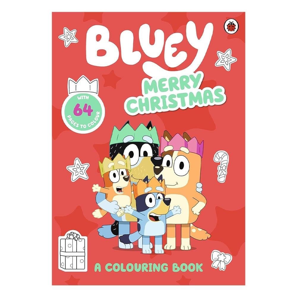 Bluey - Merry Christmas Colouring Book